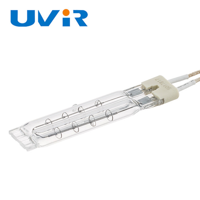 Bom preço. Lâmpada de aquecimento infravermelho de quartzo de tubo duplo 55V 400W on-line