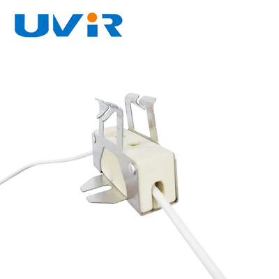 Bom preço. Suporte de lâmpada infravermelha 250V 10A com clip de cerâmica e alumínio on-line