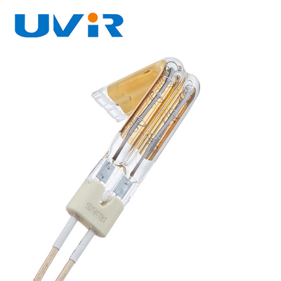 Good price Revestimento em ouro do tubo do elemento de aquecimento infravermelho tipo L Material de vidro de quartzo on-line