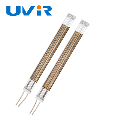 Good price Quartzo Heater Lamps infravermelha 500W da onda média com refletor do ouro on-line