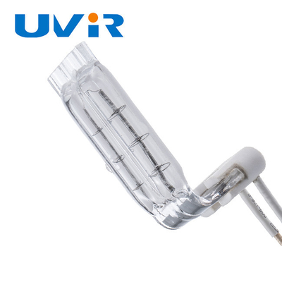Good price 150-6000W Quartz vidro 3D forma L tipo revestimento branco lâmpada infravermelha on-line