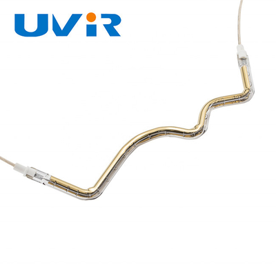 Tubo de elemento de aquecimento de infravermelho de quartzo personalizado 5000h Duração de vida