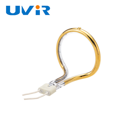 Bom preço. Lâmpada de calor infravermelho de onda curta, revestida a ouro, 240V 1000W on-line