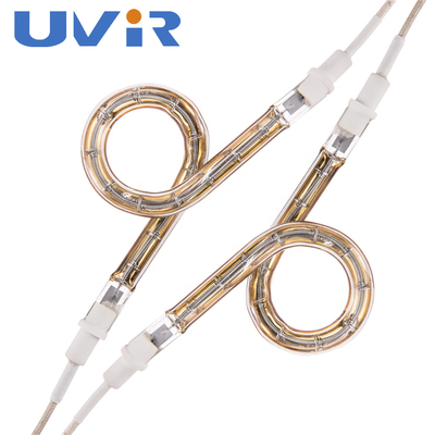 Good price CE de Ring Halogen Tube Heater Length 1500MM habilitado com revestimento do ouro on-line