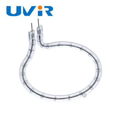Good price Diâmetro transparente direito redondo 161mm de Heater Halogen Tube 2100W IR do ângulo on-line