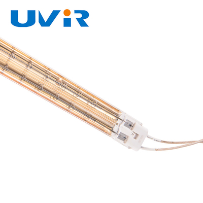 Lâmpada de infravermelho IRP para impressão 200-10000W aquecedor de tubo de quartzo