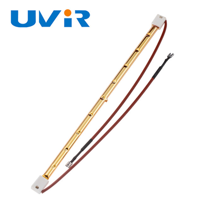 Good price Quartzo Heater Replacement Bulbs infravermelha de SK15 2000W Helen Lamp Gold Coating Tubes on-line