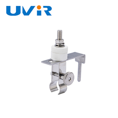 Bom preço. Porta-lâmpadas IR de ondas médias de aço inoxidável 10 mm Base branca on-line